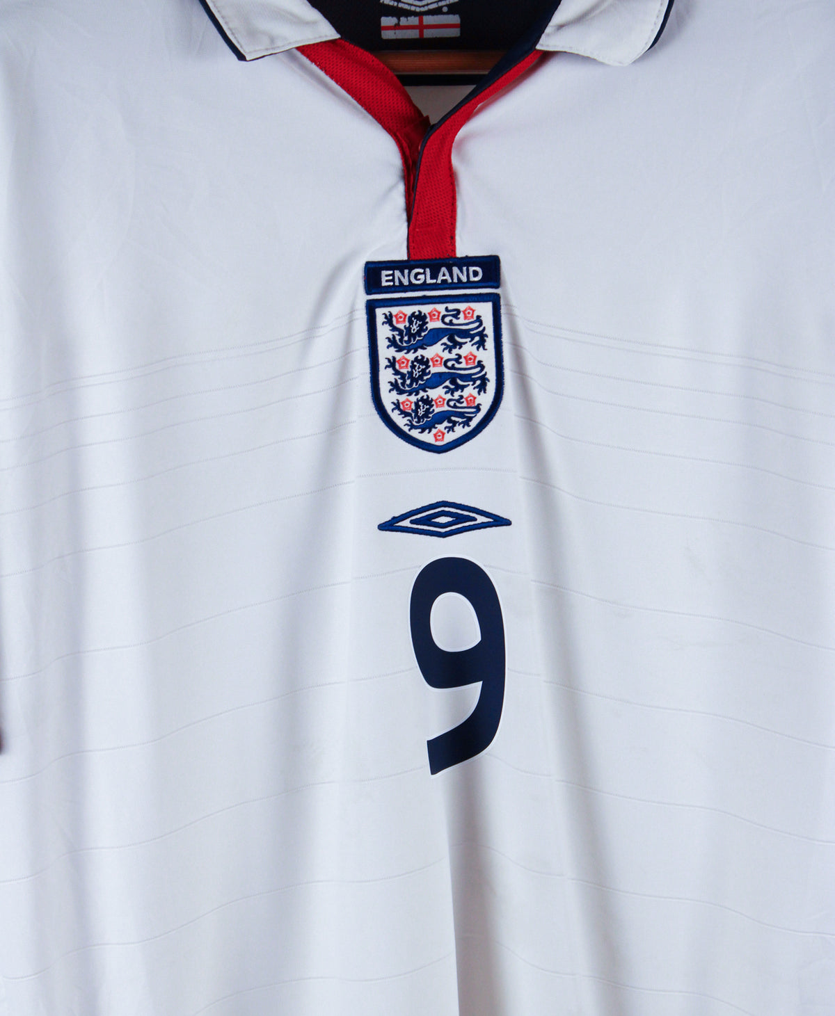 England 2003-04 Rooney Short Sleeve Home Kit (L)