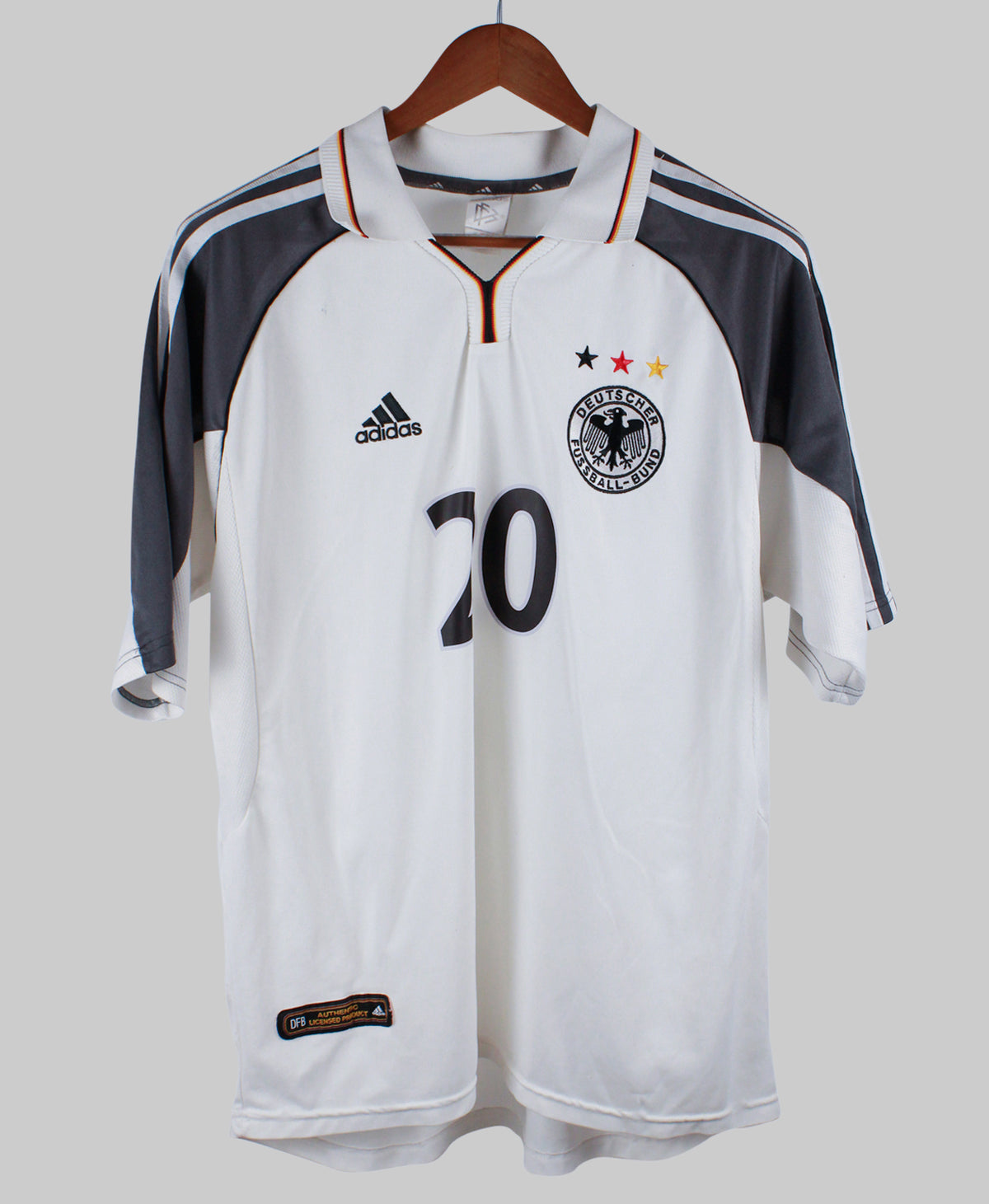 Germany 2000-01 Bierhoff Short Sleeve Home Kit (XL)