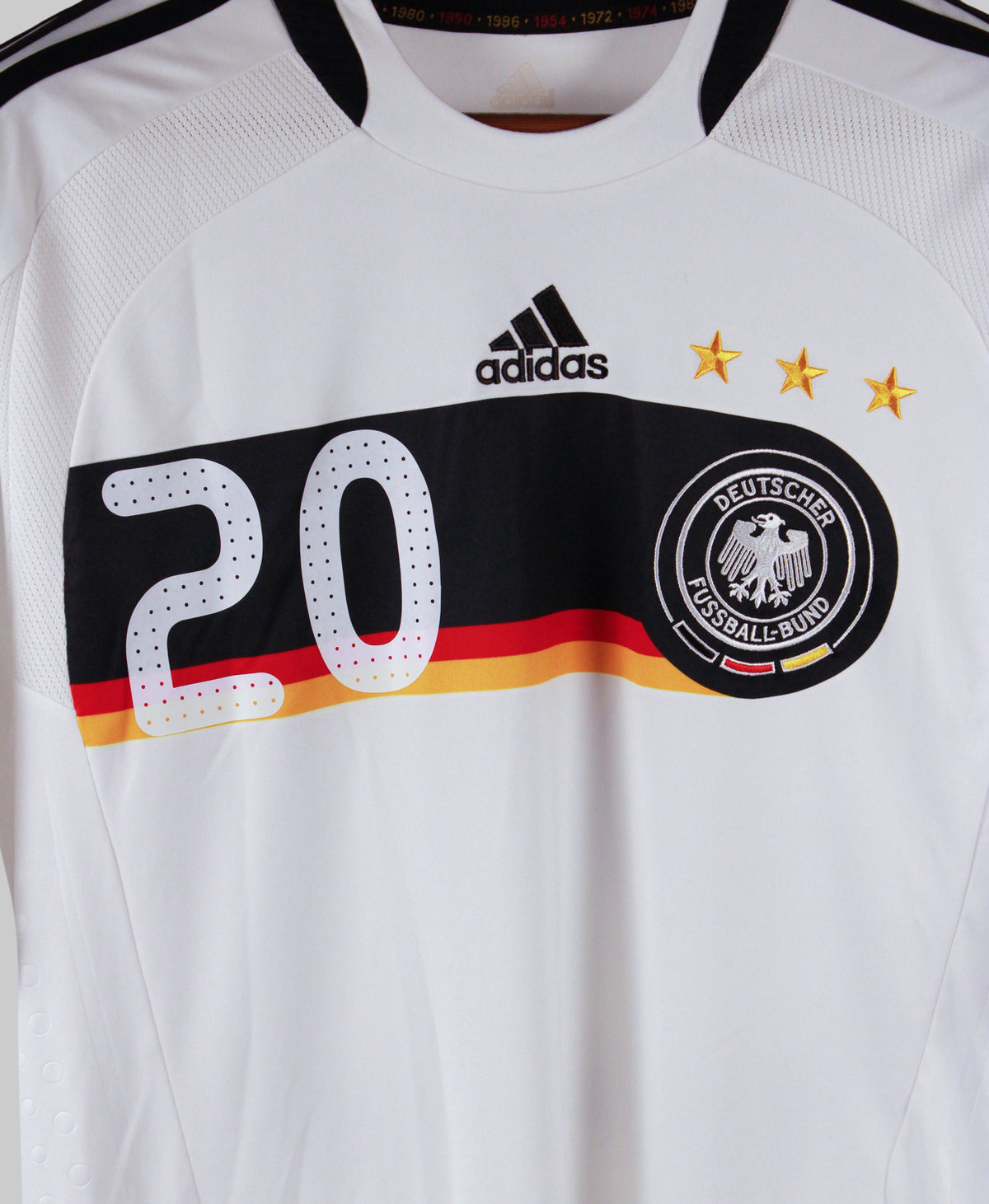 Germany 2008-09 Podolski Home Kit (L)