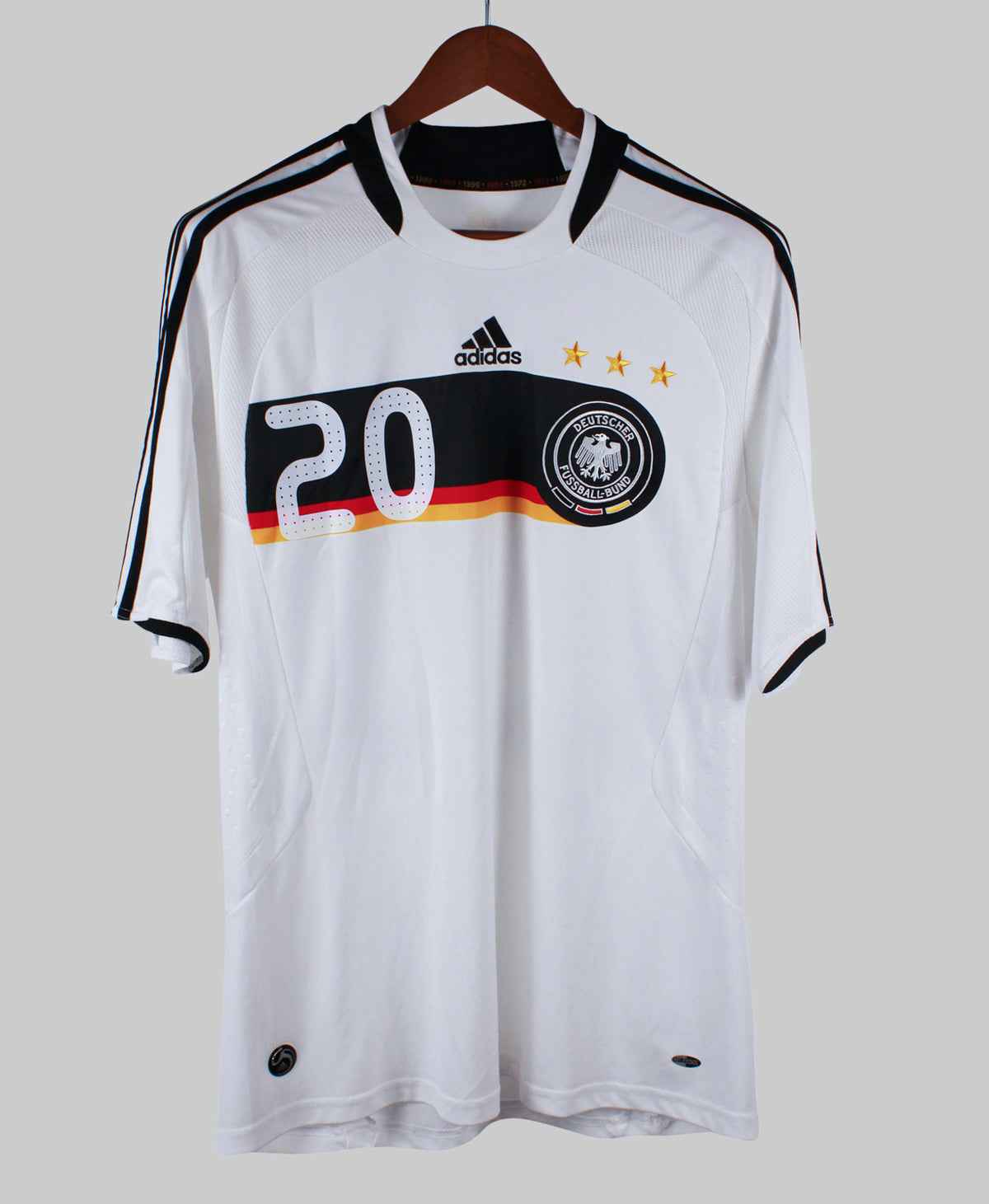 Germany 2008-09 Podolski Home Kit (L)