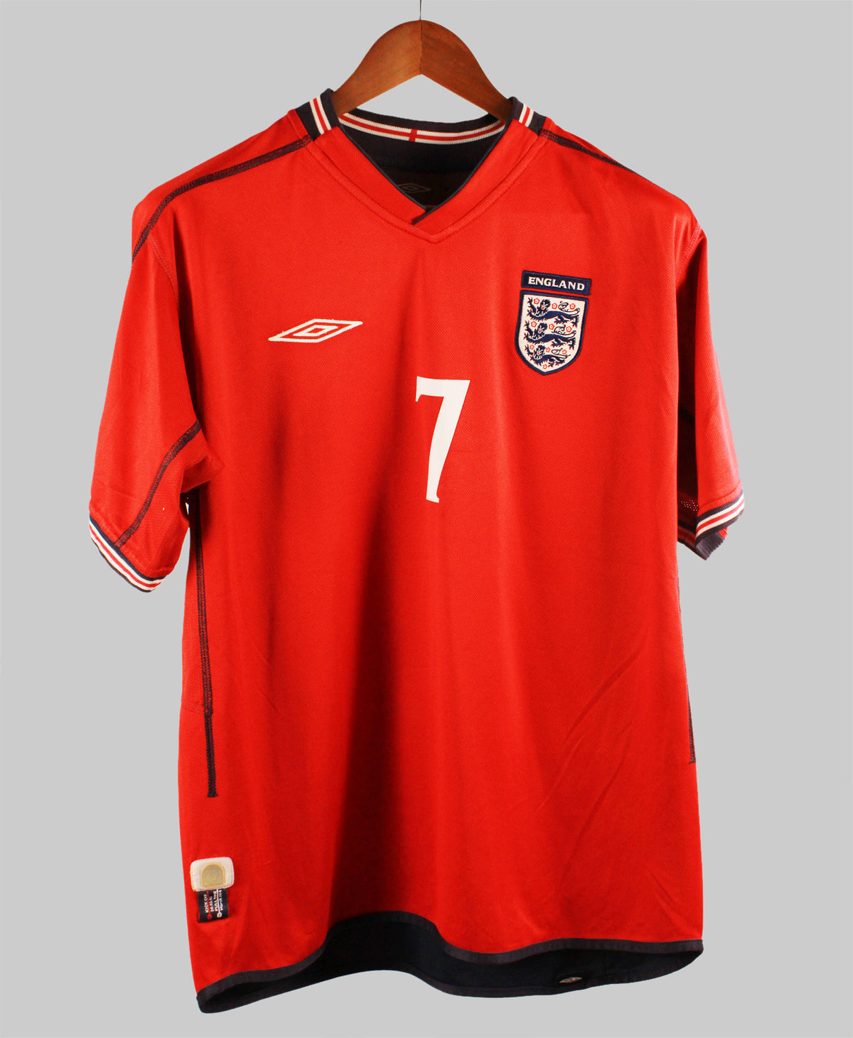 England 2002-03 Beckham Away Kit (M)