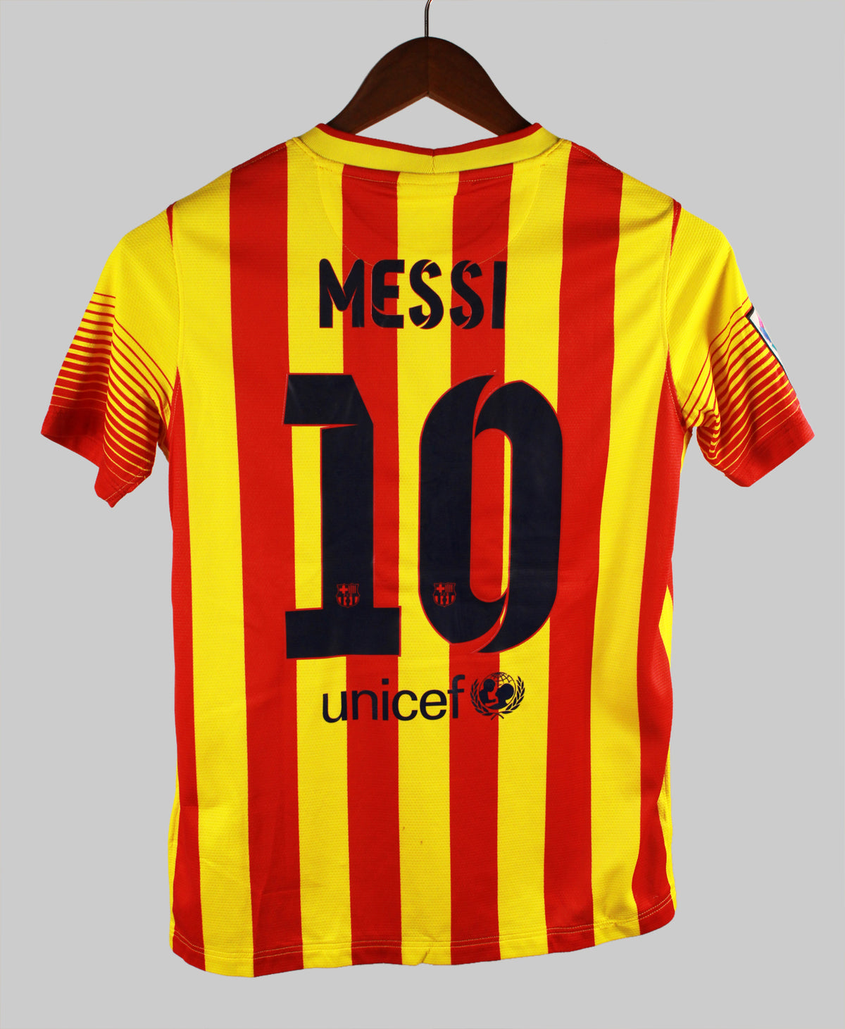 Barcelona 2013-14 Messi Youth Away Kit (YL)