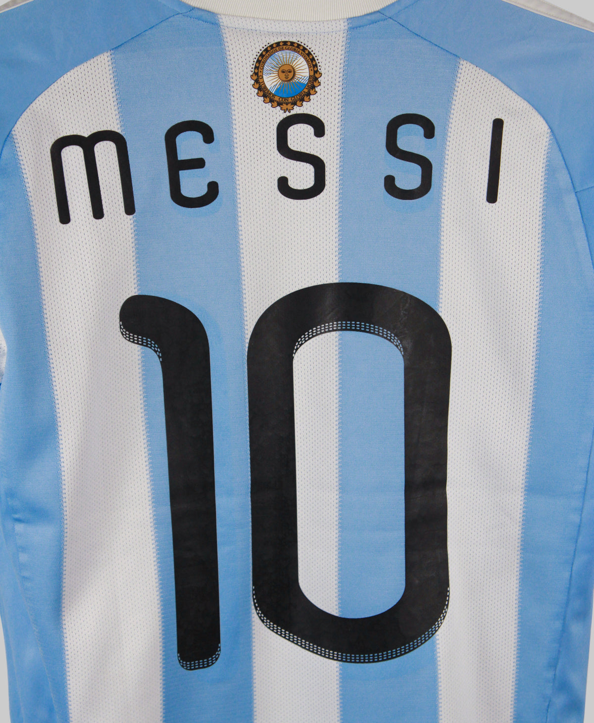 Argentina 2010-11 Messi Youth Home Kit (YXL)