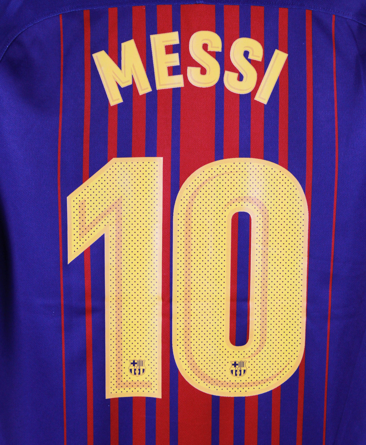 Barcelona 2017-18 Messi Home Kit (M)