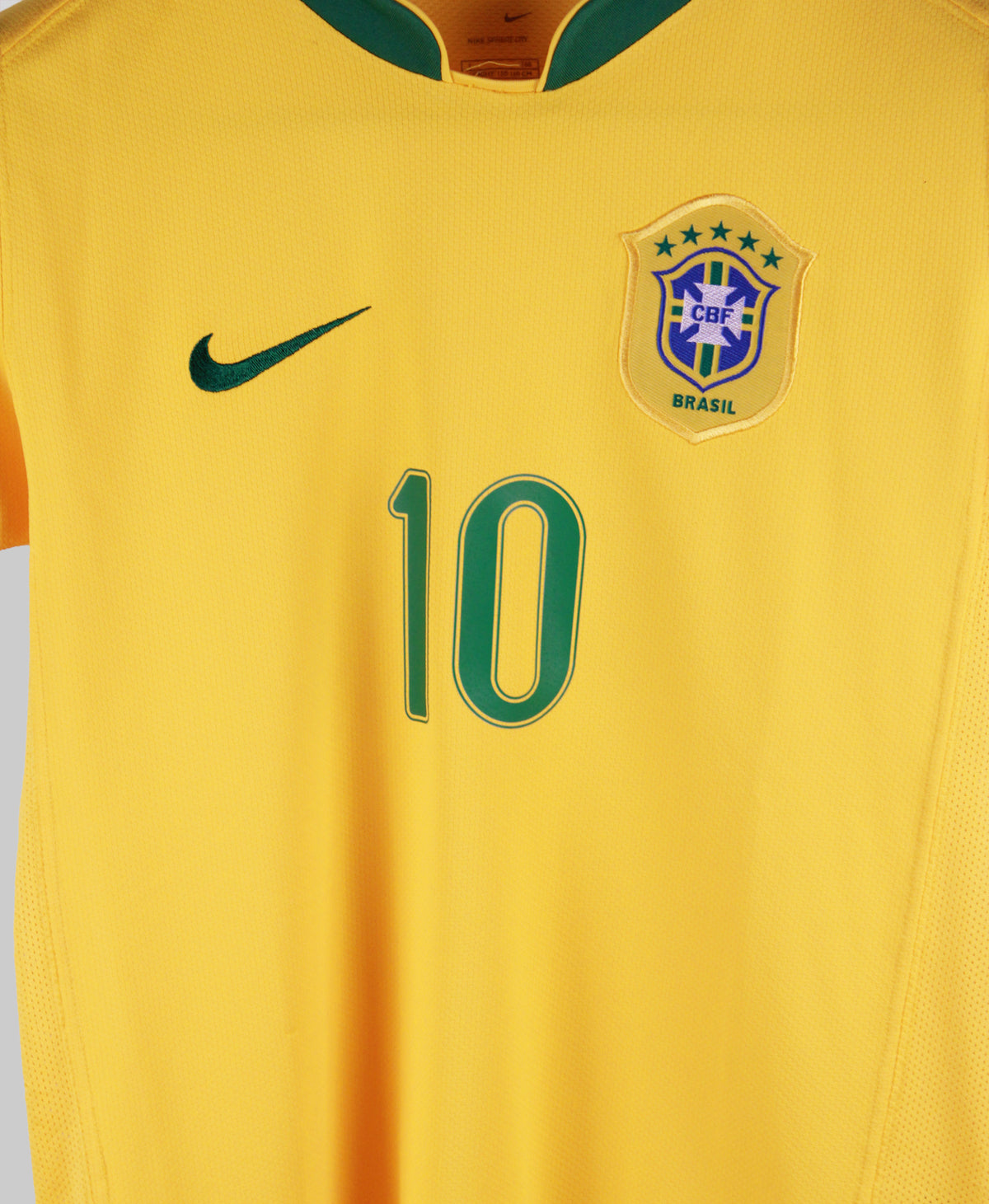 Brazil 2006-07 Ronaldinho Youth Home Kit (YL)