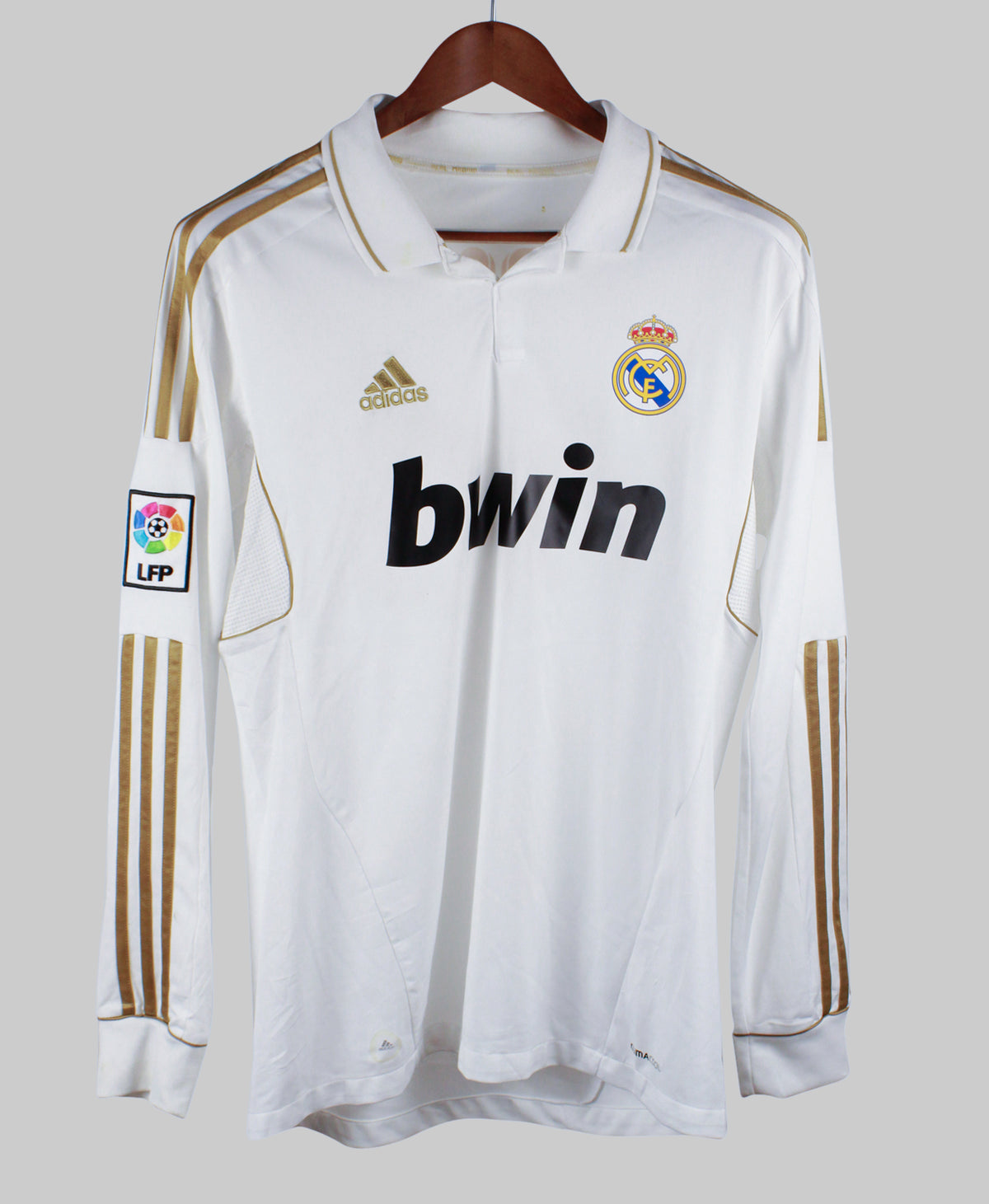 Real Madrid 2012-13 Ronaldo Home Long Sleeve Kit (YXL)
