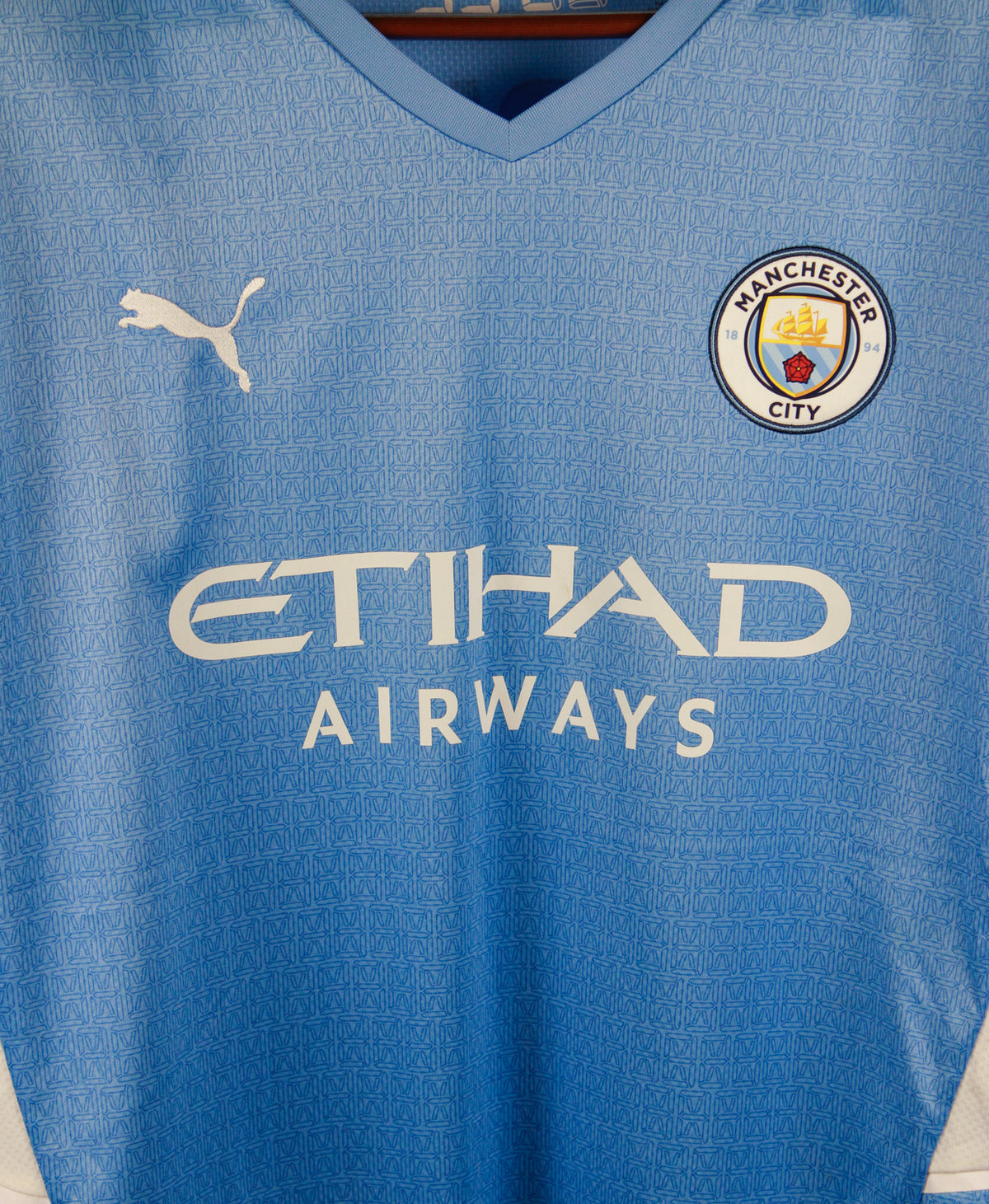 Manchester City 2021-22 De Bruyne Home Kit (XL)