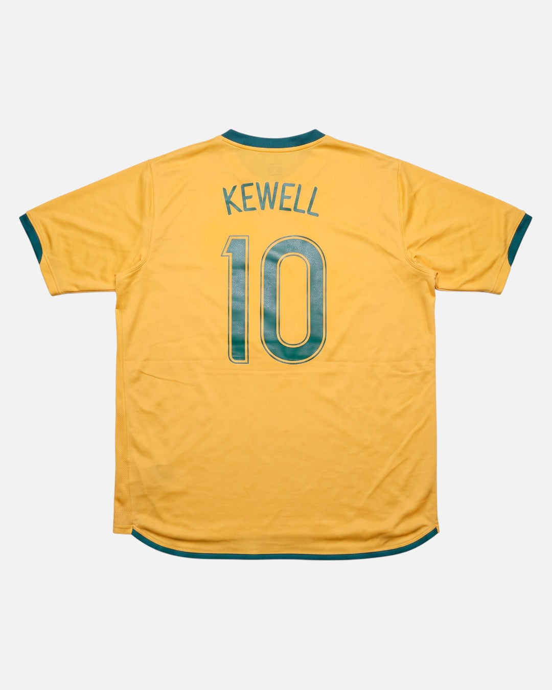 Nike オーストラリア代表KEWELL 10 イエローシャツ XL Australia 2006-07 Kewell Home Kit (XL) – Saturdays Football
