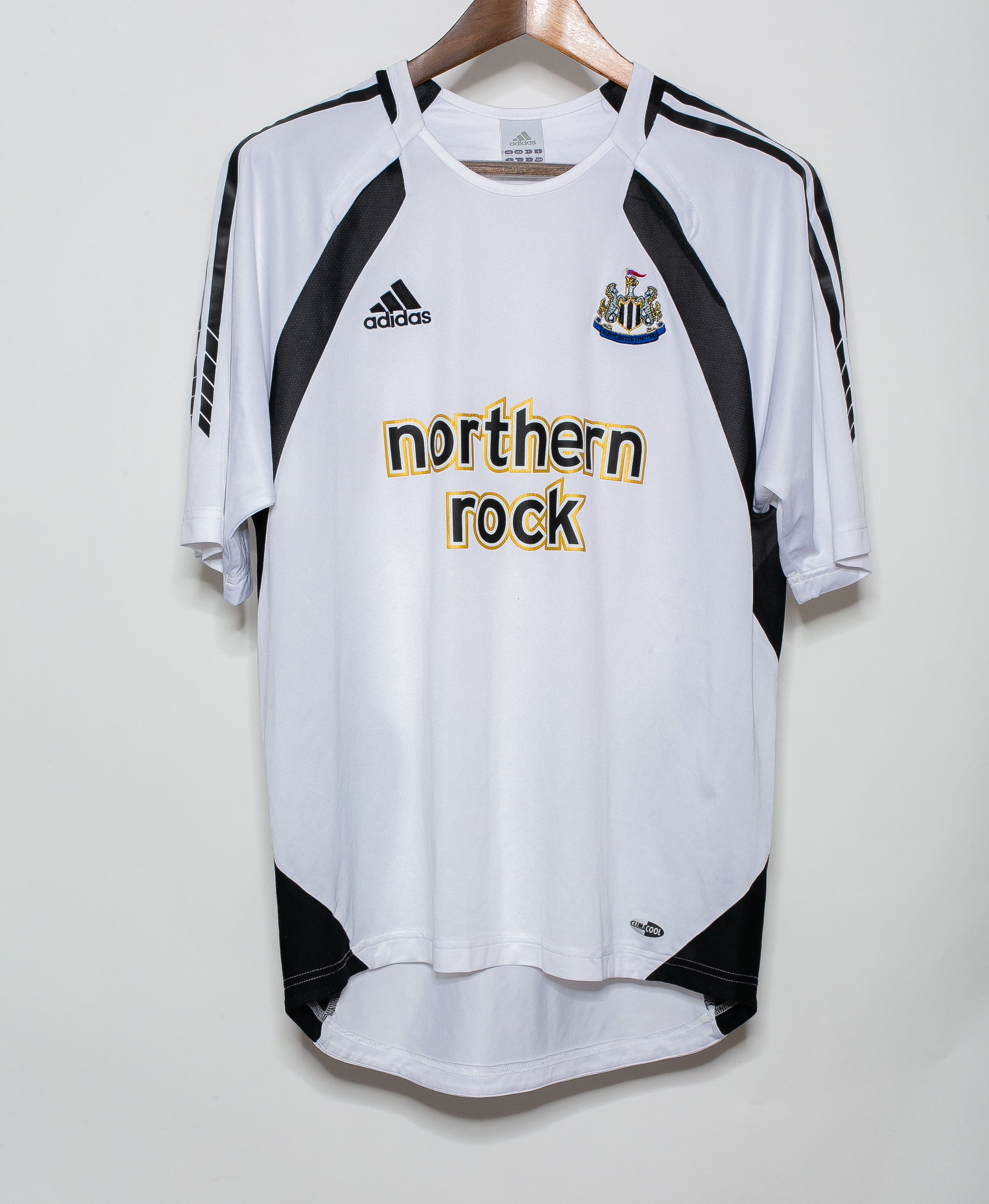Newcastle Away football shirt 2005 - 2006. Sponsored by Northern Rock