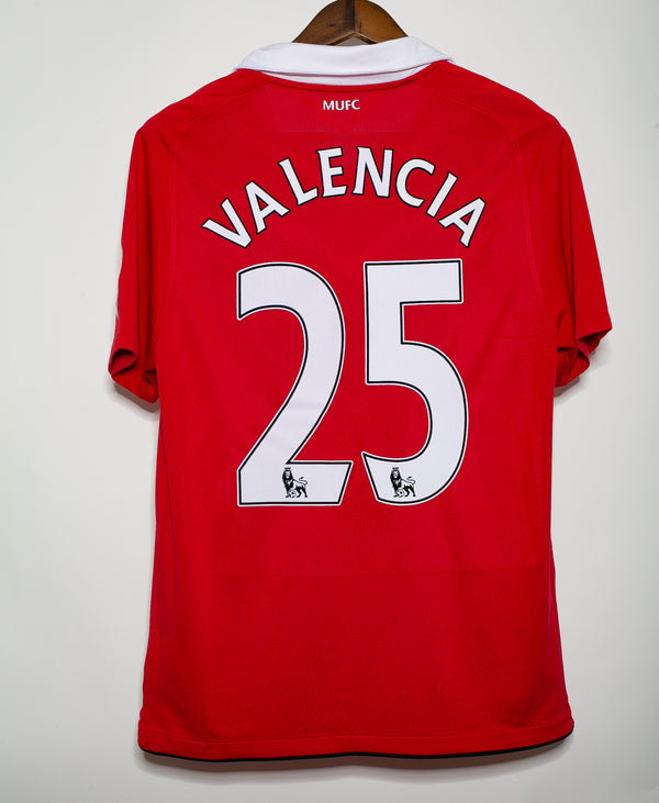 Manchester United 2010-11 Valencia Home Kit (M)