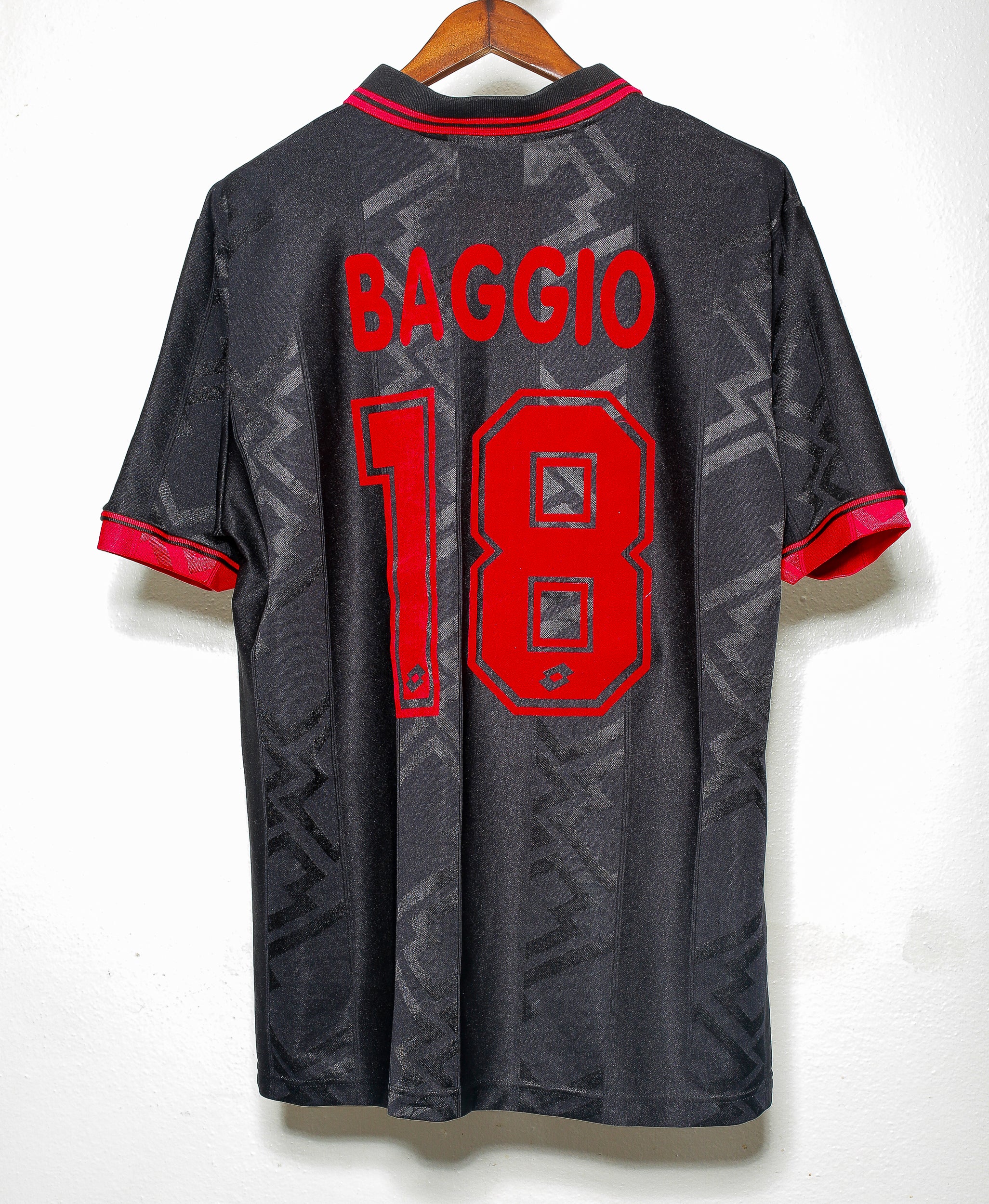 1996 - 1997 AC Milan Third #18 Baggio ( XL )