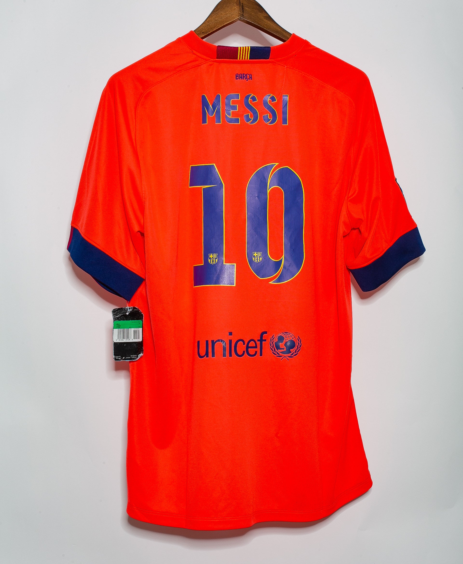 Nike 2014-15 FC Barcelona Basic *Messi* Shirt XL XL