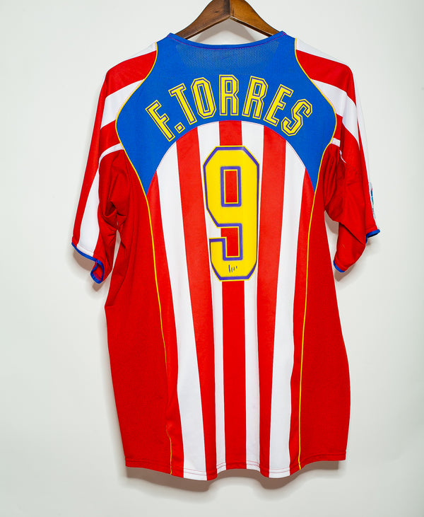 Atletico Madrid 2004-05 Torres Home Kit (XL)