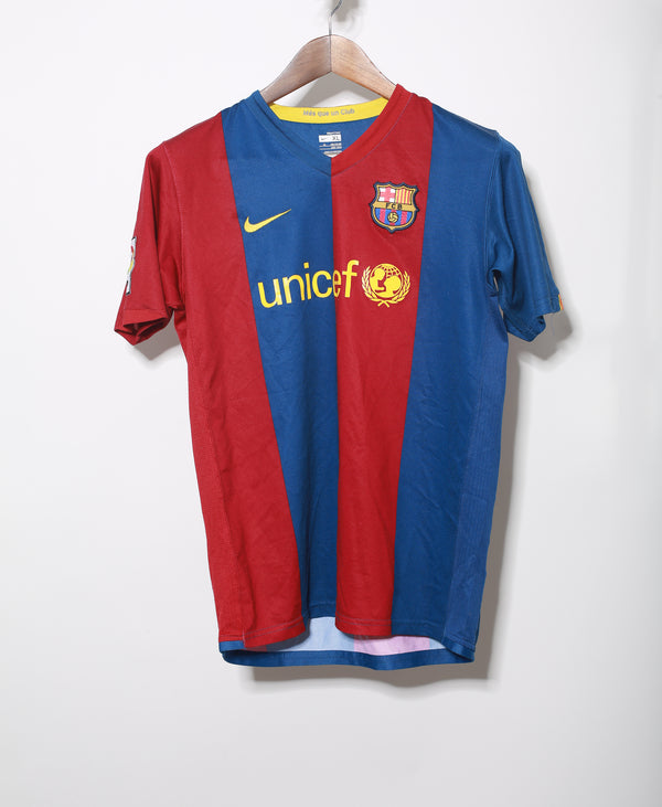 Barcelona 2006-07 Home Kit (YXL)