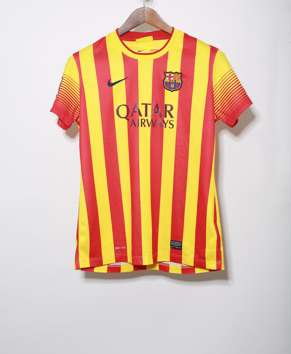 Barcelona 2013-14 Away Kit (YL)