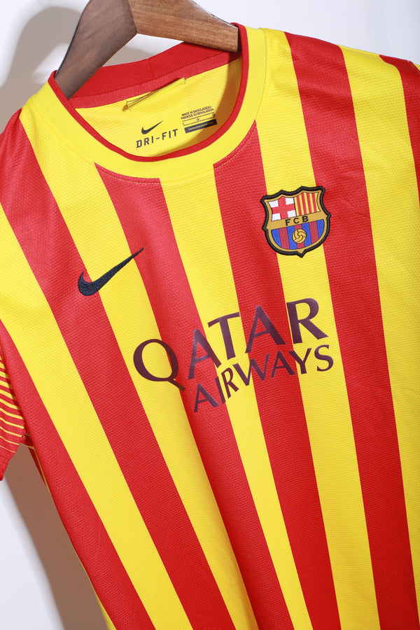 Barcelona 2013-14 Away Kit (YL)