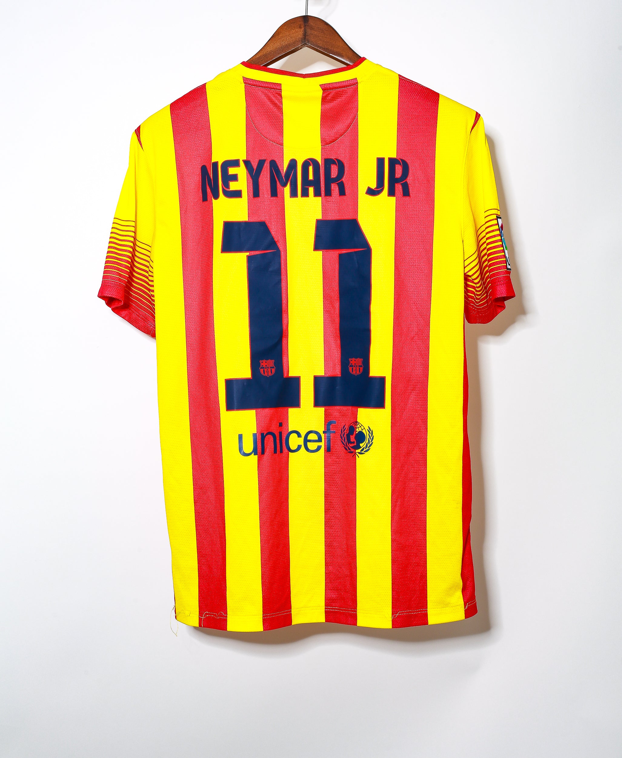 Maillot vintage 2013 / 2014 - Barcelone - Neymar #11 (M) - Back To The  Football