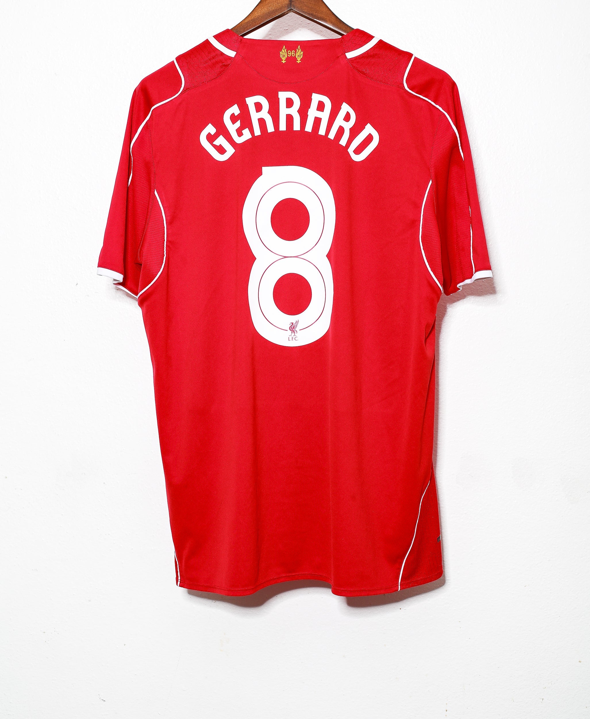 Liverpool 2014-15 Third Shirt Gerrard #8 (Excellent) L – Classic Football  Kit