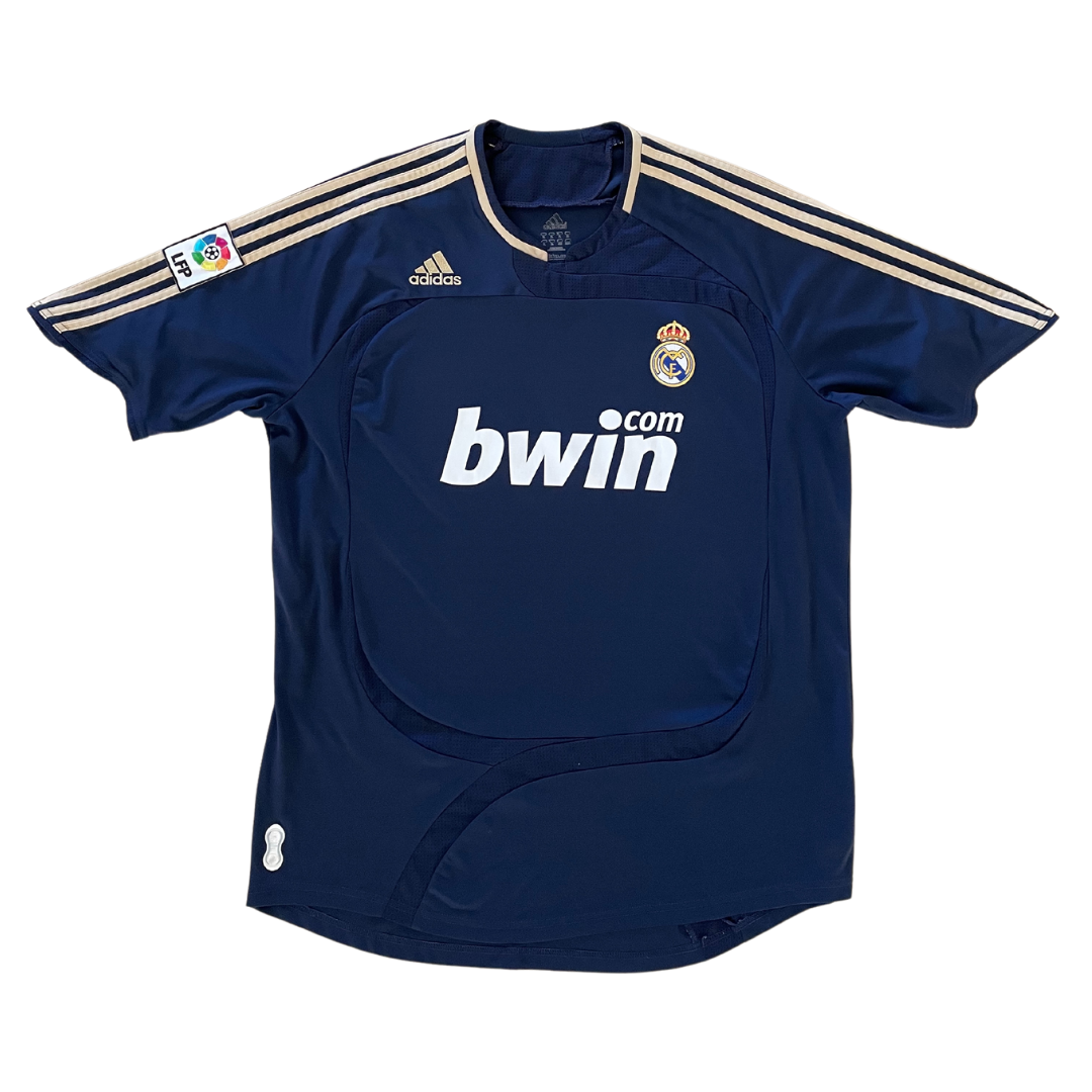 películas transportar Mostrarte Real Madrid 2007/08 Away Adidas Jersey – Saturdays Football