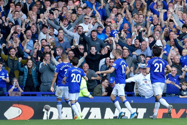 everton retro soccer jerseys and football shirts