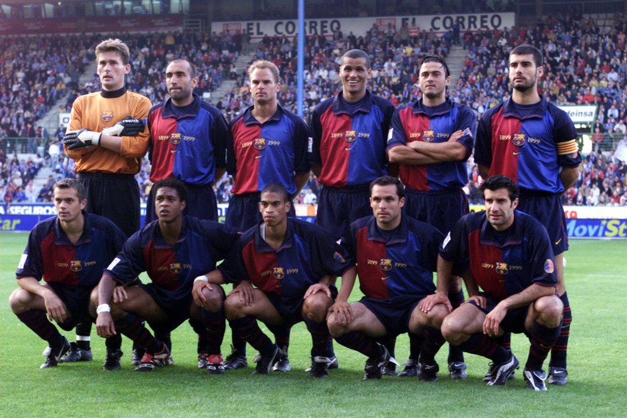 FC Barcelona vintage jerseys, football shirts and kits