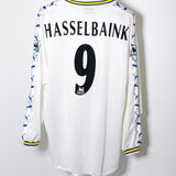 Leeds United 1998-00 Hasselbaink Long Sleeve Home Kit (XL)