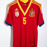 Spain 2013 Puyol Home Kit (M)