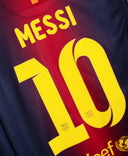 Barcelona 2012-13 Messi Long Sleeve Home Kit (M)