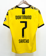 Borussia Dortmund 2019-20 Sancho Home Kit (L)