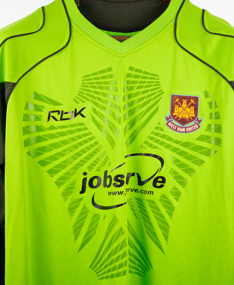 West Ham United 2006-07 Carroll Long Sleeve Goalkeeper Kit (L)