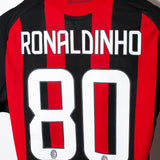 AC Milan 2008-09 Ronaldinho Home Kit (M)