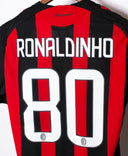 AC Milan 2008-09 Ronaldinho Home Kit (M)