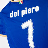 Italy 2008 Del Piero Home Kit (S)