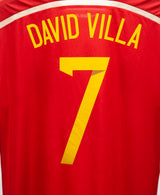 Spain 2014 David Villa Player Issue Home Kit w/ Tags (L)