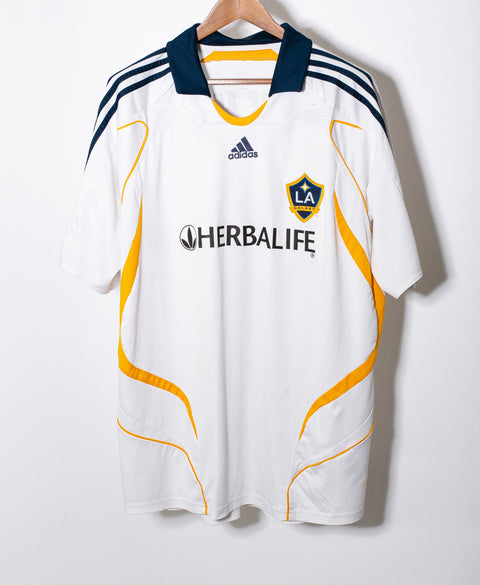 LA Galaxy 2007 Beckham Home Kit (2XL)