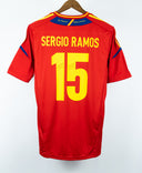 Spain 2012 Sergio Ramos Home Kit W/ Tags (M)