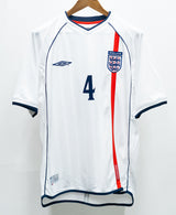 England 2002 Gerrard Home Kit (L)