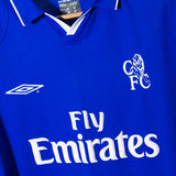 Chelsea 2001-02 Zola Home Kit (XL)