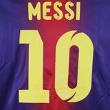 Barcelona 2012-13 Messi Home Kit  (L)