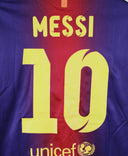 Barcelona 2012-13 Messi Home Kit  (L)