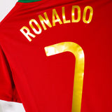 Portugal 2008 Ronaldo Home Kit (S)