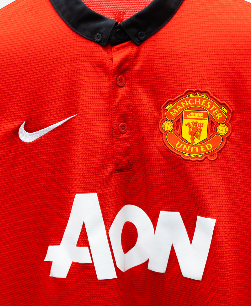 Manchester United 2013-14 Chicharito Long Sleeve Home Kit (S)