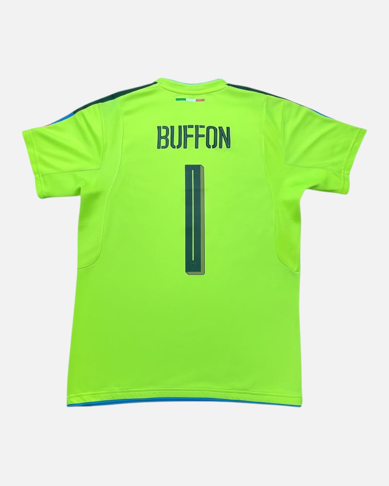Italy 2016-17 Buffon goalkeeper vintage football shirt, size M.