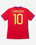 Spain 2010-11 Fabregas Home Kit (L) - Back