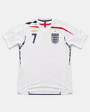 England 2007-08 Beckham Home Kit (M) - Front