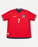 England 2002-03 Beckham Away Kit (XL) - Front