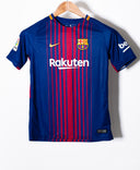 Barcelona 2017-18 Home Kit (YL)