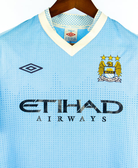 Manchester City 2011-12 Kun Aguero Home Kit (M)