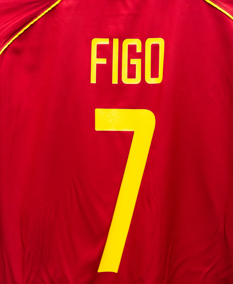 Portugal 2002 Figo Home Kit (L)