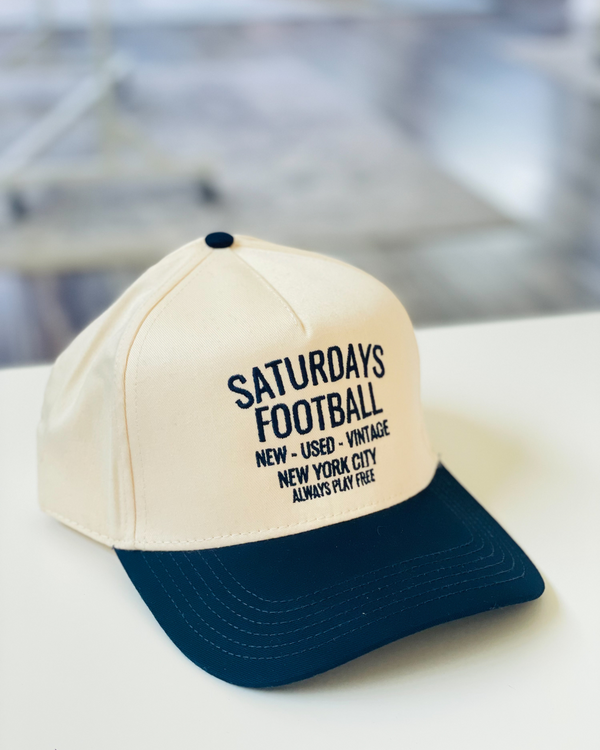 Saturdays Football NYC Cap - Navy